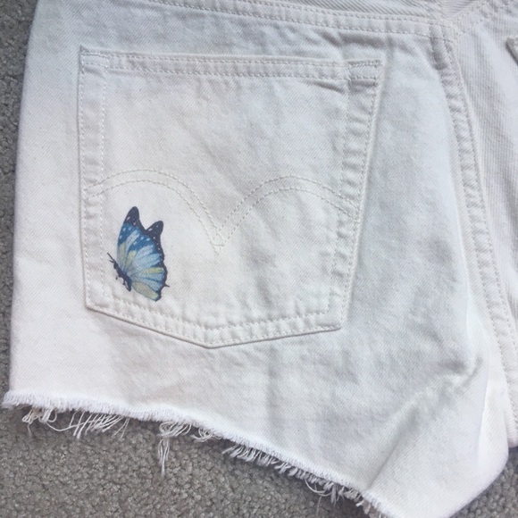 Levi’s denim shorts Sz 25 - Picture 12 of 12